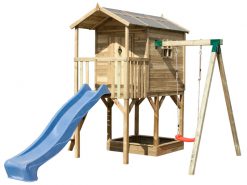 Domek dziecięcy Maks z pojedynczą huśtawką