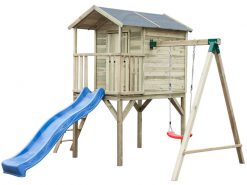 Domek dziecięcy Hank 2 z pojedynczą huśtawką
