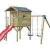 Domek dziecięcy Hank 2 z podwójną huśtawką